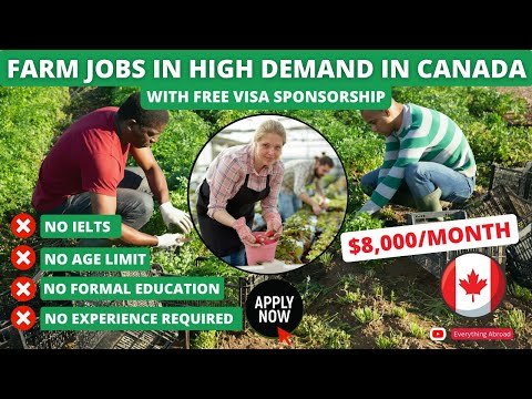 Farm Labourer Jobs in Canada with Visa Sponsorship for Filipinos