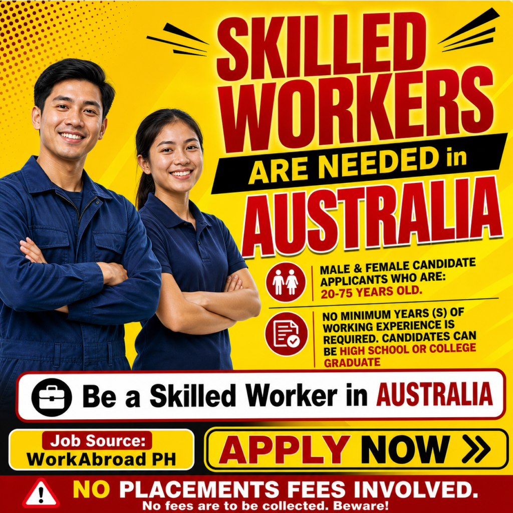 Australia is Hiring Skilled Workers With Visa Sponsorship For Foreigners
