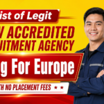 DMW-Licensed Recruitment Agencies for Europe With No Placement Fees